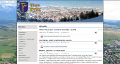 Desktop Screenshot of hybe.sk
